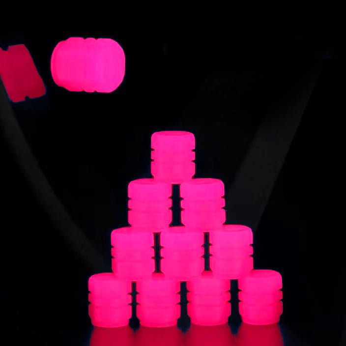 š„BLOWOUT SALEš„Fluorescent Tire Valve Caps - Make Night Cycling More Coolš