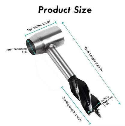 Bushcraft Settlers Tool Survival Hand Auger Wrench