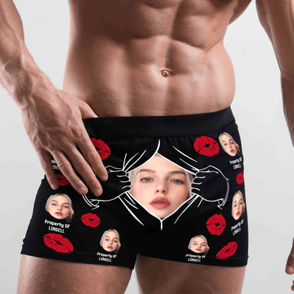 💋"Kiss & Tell" Custom Boxer Briefs