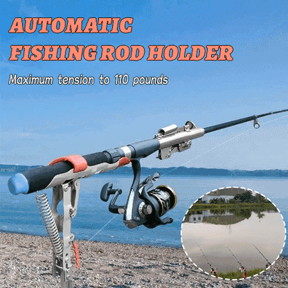 Automatic Fishing Rod Holder(maximum tension to 110 pounds)
