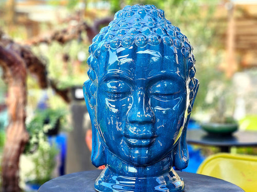 Buddha Head By Plantatorem