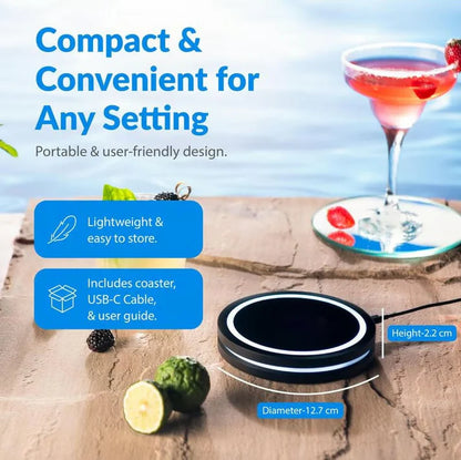 🎄Christmas Sale - ✨Smart Coaster 2.0 Cocktail Machine – Your Home Smart Mixologist
