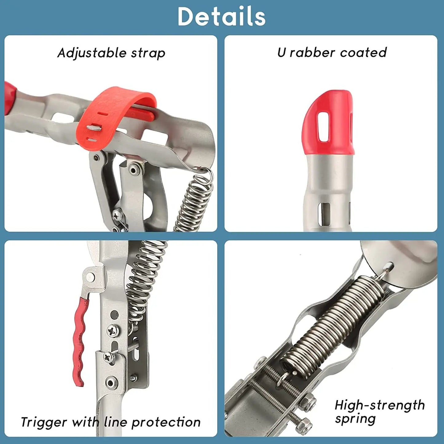 Automatic Fishing Rod Holder(maximum tension to 110 pounds)