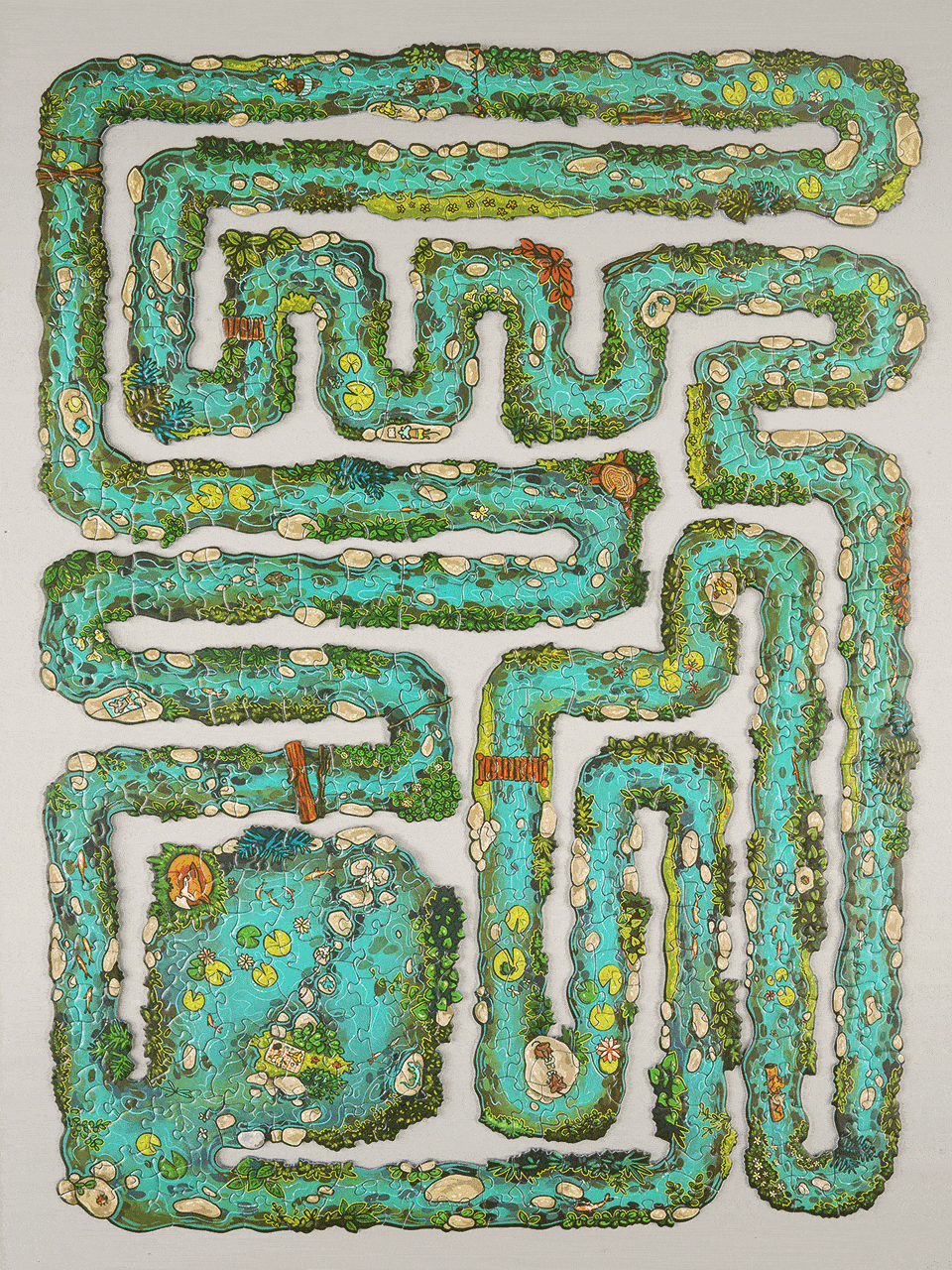 ⏰Limited Sale 49% OFF!!🔥 - 🧩 All-Edge Jigsaw Challenge – Every Piece Is a Challenge🌳