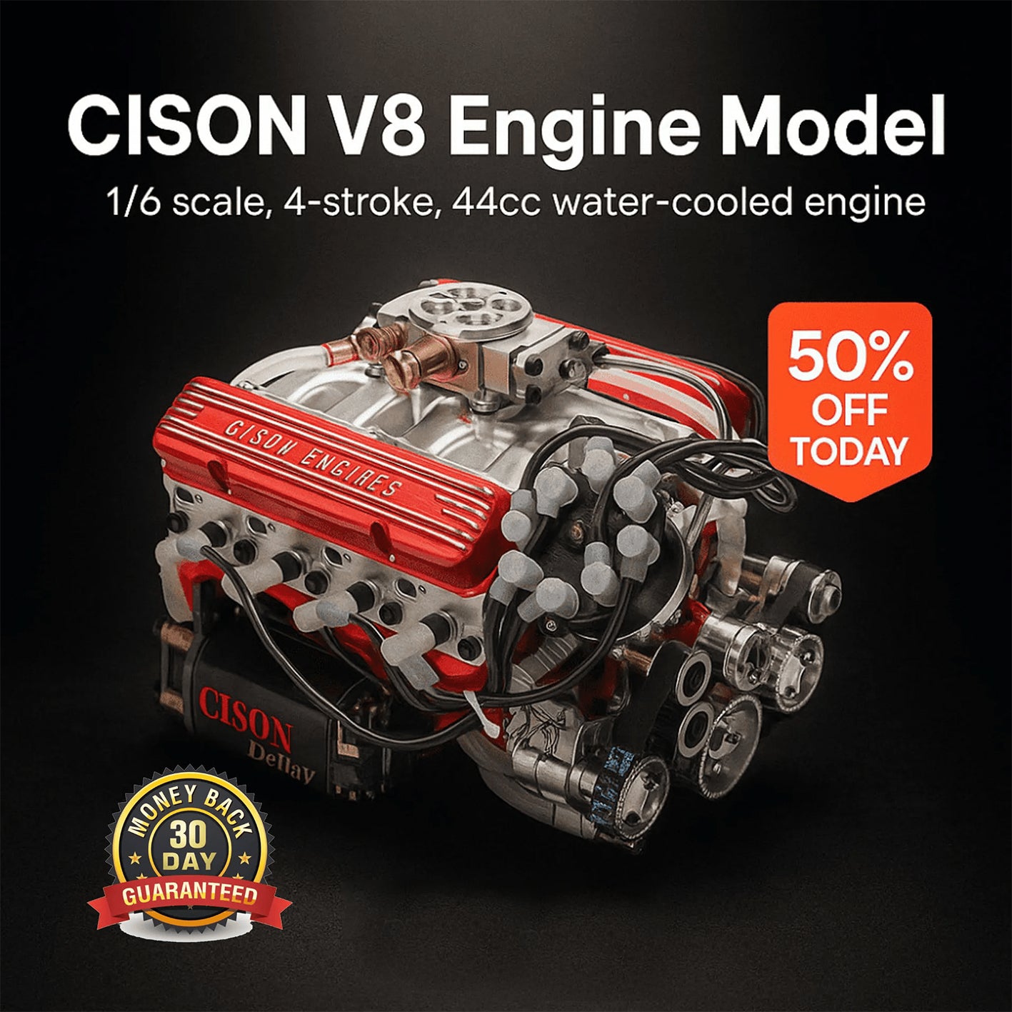 OHV V8 Small-block Engine Model Kits